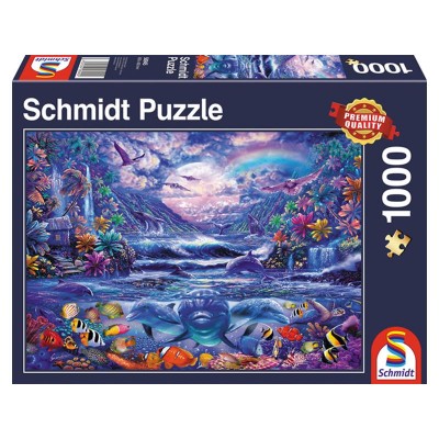 Schmidt Puzzle Au clair de lune 1000 pièces
