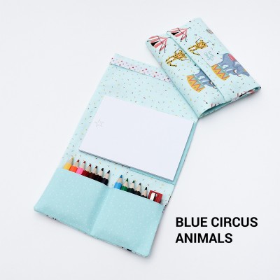 Tiny Magic Drawing Kit - Blue Circus Animals