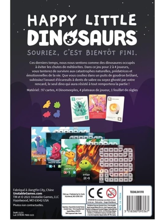 Unstable Games - Happy Little Dinosaurs (Französische Version)