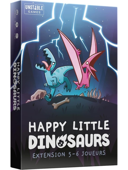 Unstable Games - Happy Little Dinosaurs extension 5-6 joueurs (Französische Version)