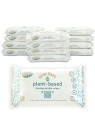 Jackson Reece - Mégapack de 12x56 lingettes écologiques Plant-based Kinder by Nature