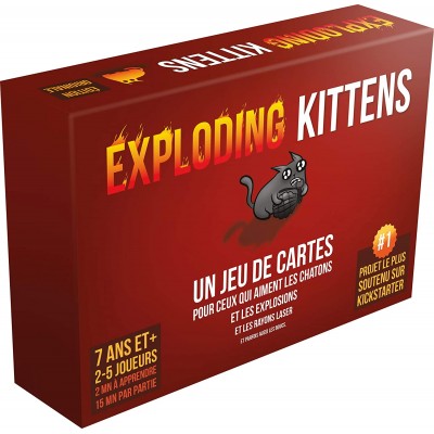 Asmodee - Exploding Kittens (French Version)