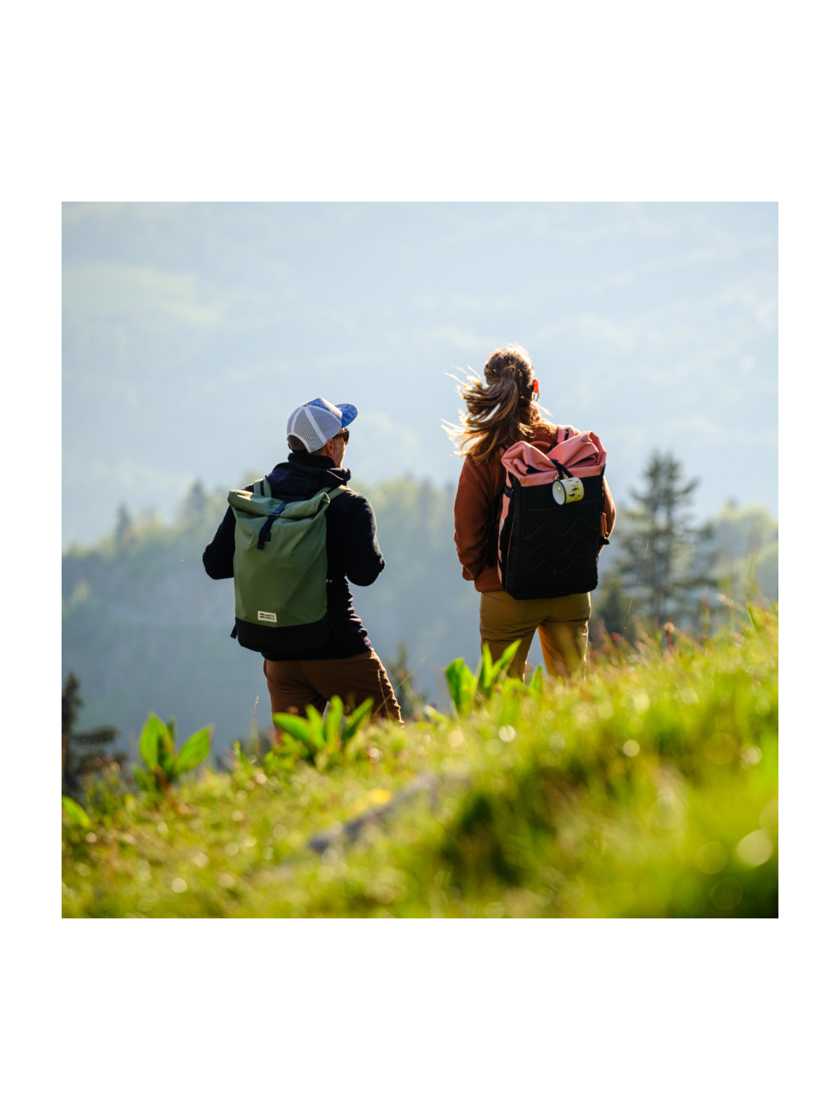 MeroMero - Squamish V3 Roll-Top Backpack Silver Pine