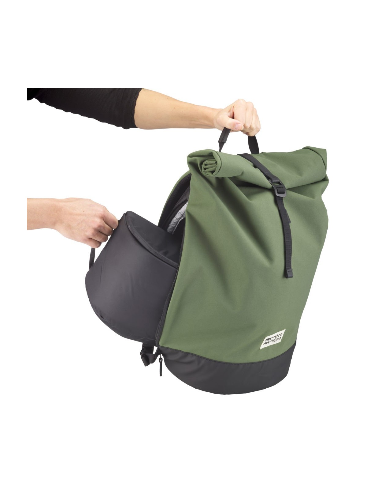 MeroMero - Sac à dos Roll-Top Squamish V3 Navy Blue