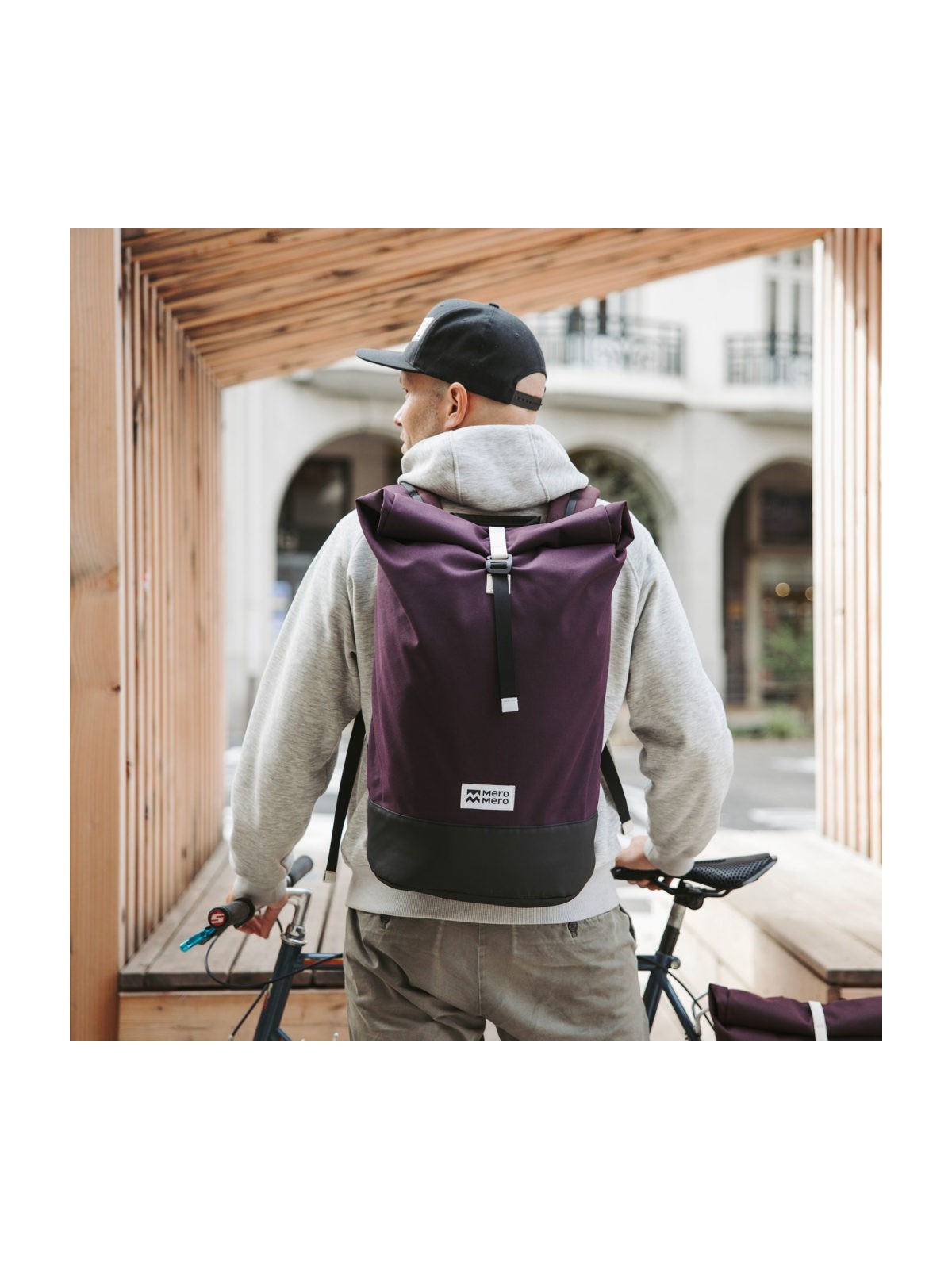 MeroMero - Squamish V3 Roll-Top Backpack Dark Grey