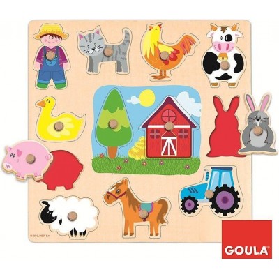 Goula - Silhouette Farm Puzzle