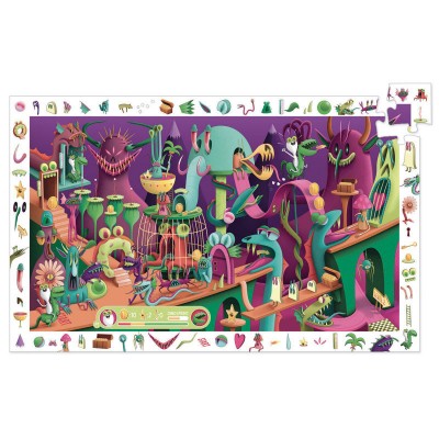 Djeco - In a video game, Observation puzzle 200 pcs