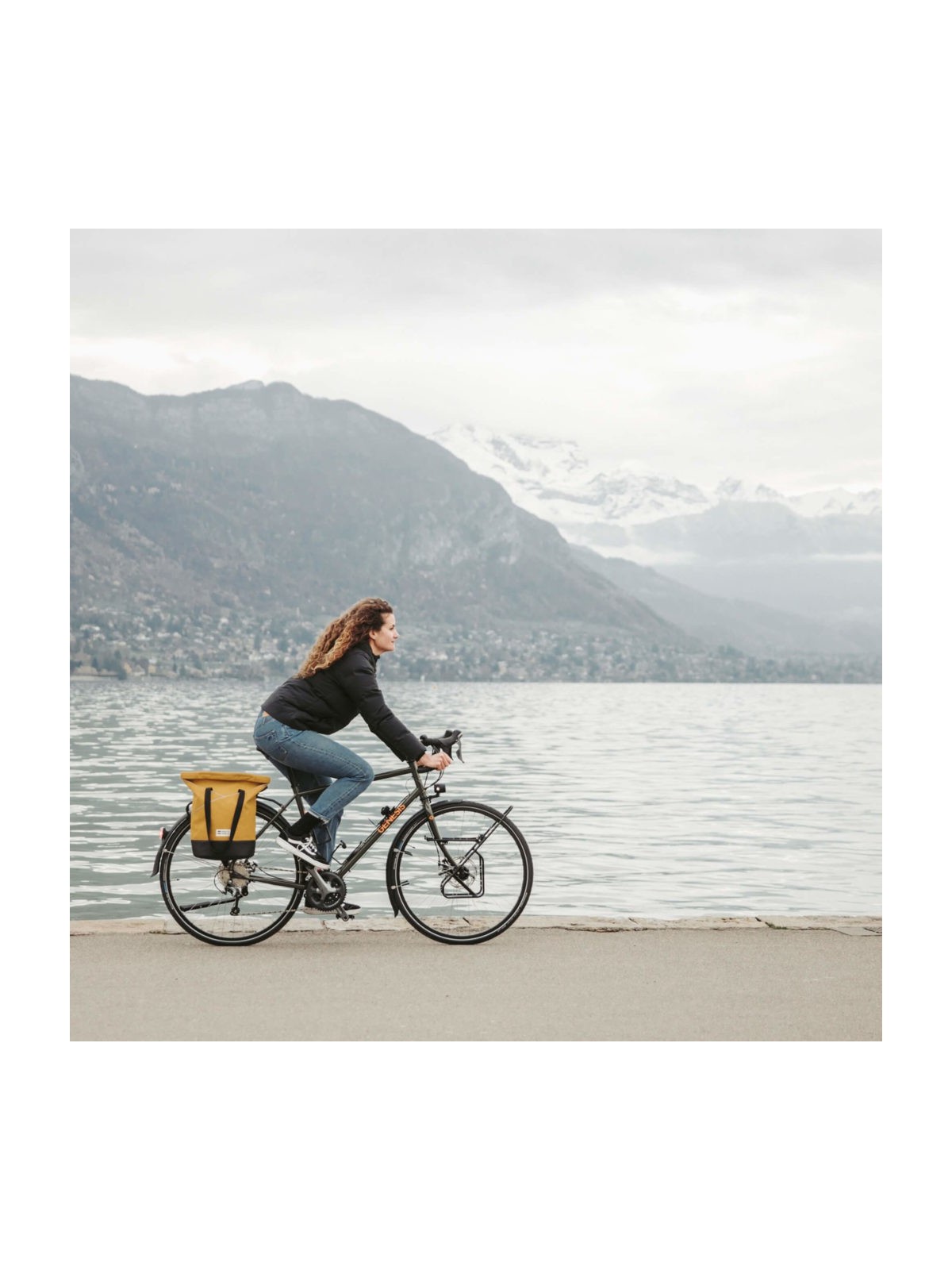 MeroMero - Tote Bag / Bicycle Bag P.O.W. Dark Grey