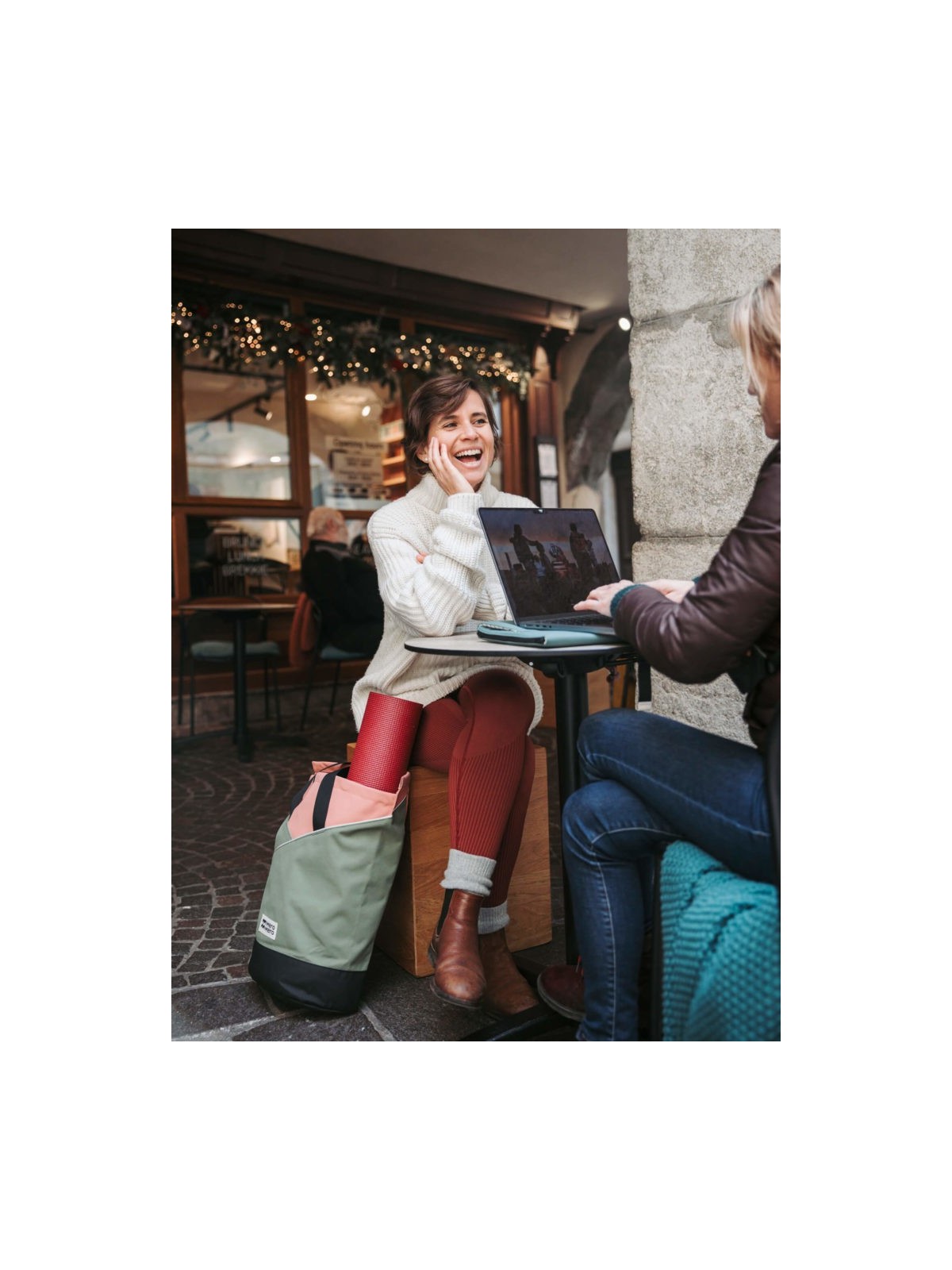 MeroMero - Tote Bag / Bicycle Bag P.O.W. Dark Grey