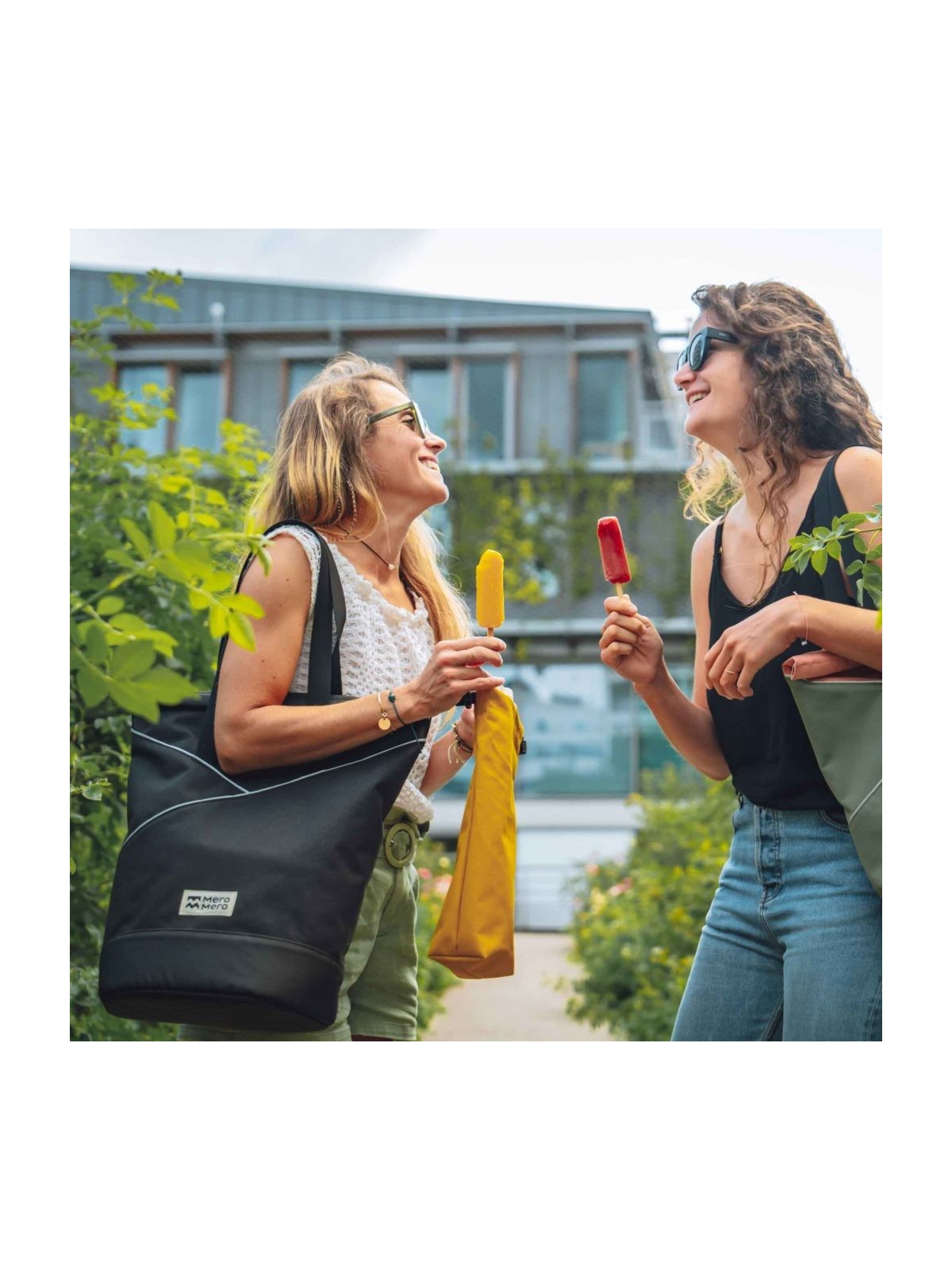 MeroMero - Tote bag / Sac vélo P.O.W. Brick Red