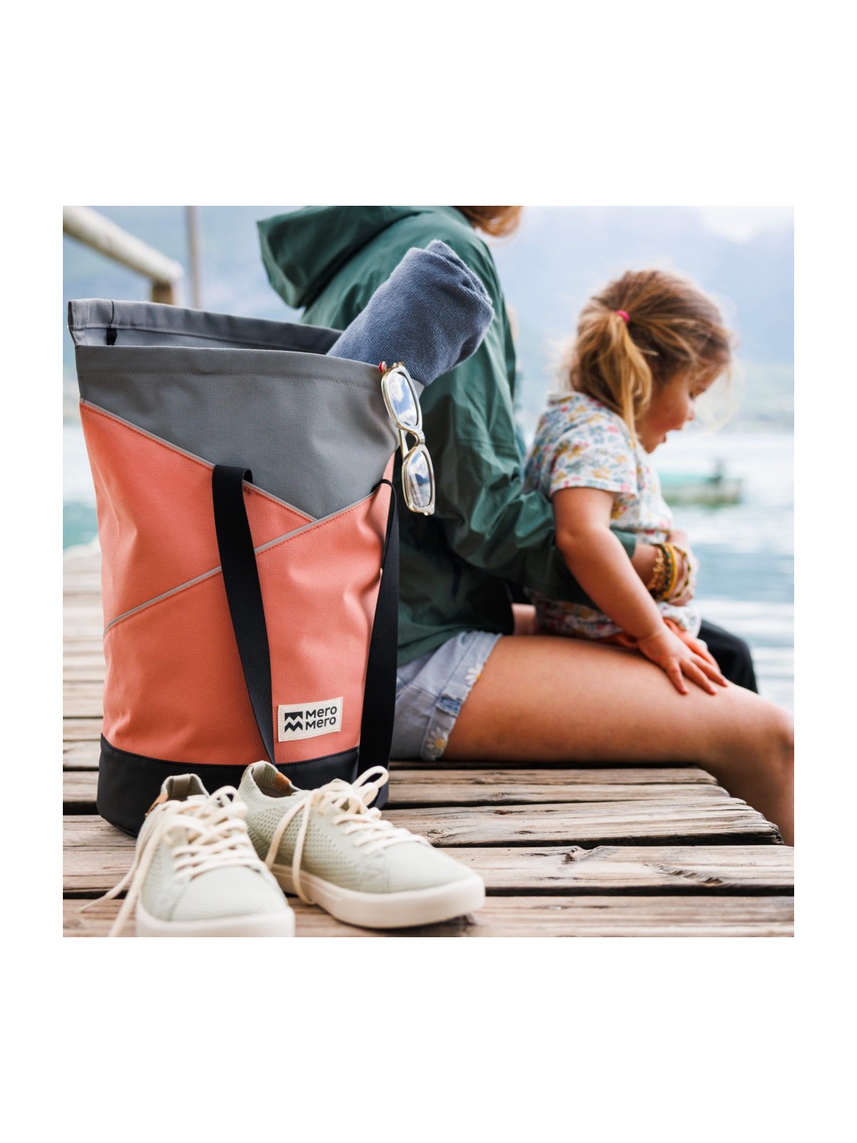 MeroMero - Tote bag / Sac vélo P.O.W. Brick Red