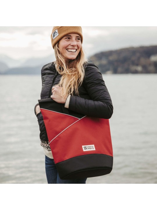 MeroMero - Tote bag / Sac vélo P.O.W. Brick Red