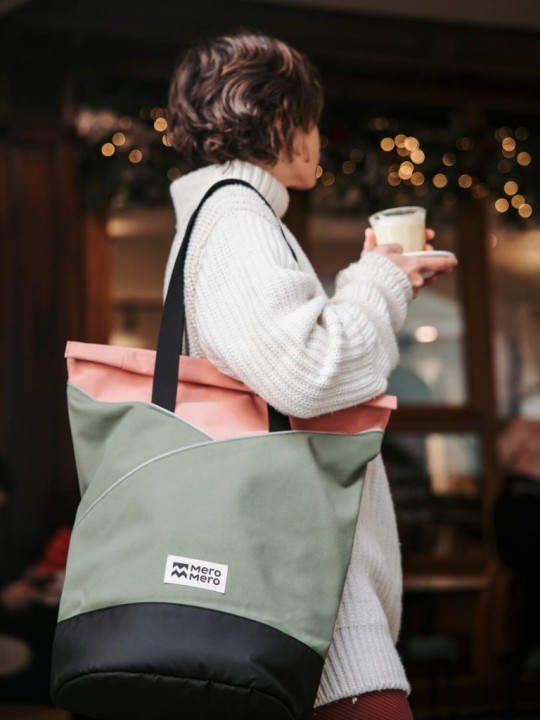 MeroMero - Shopper Bag / Velotasche P.O.W. Brick Red