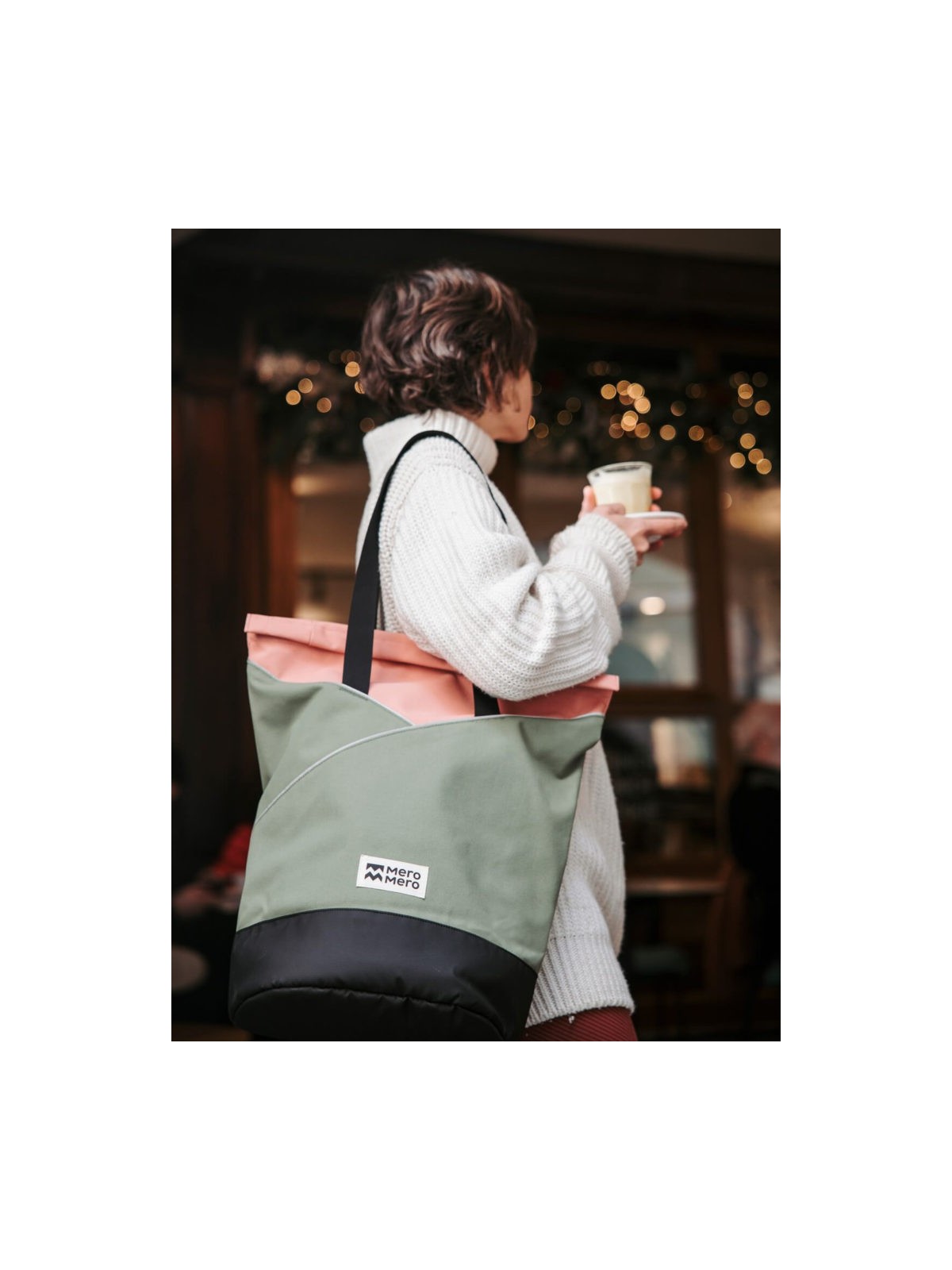 MeroMero - Shopper Bag / Velotasche P.O.W. Brick Red