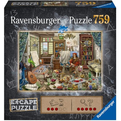 Ravensburger - Escape Puzzle Atelier d'artiste