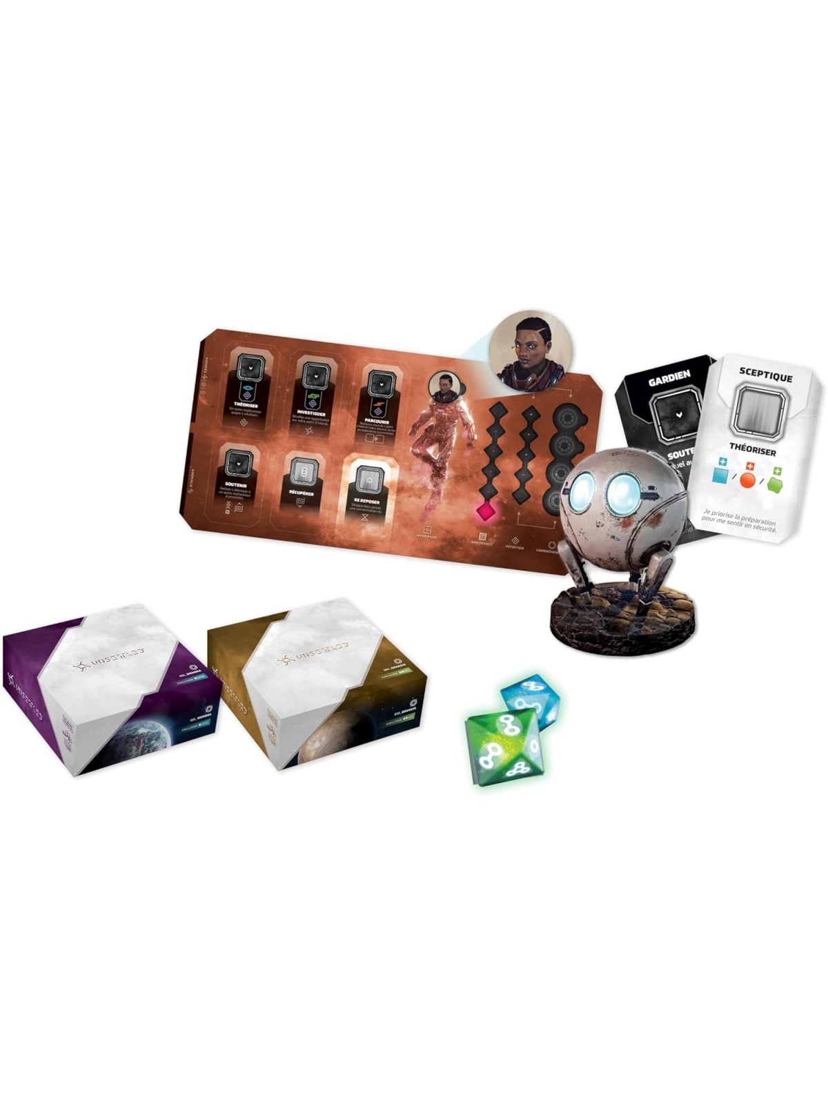 Lucky Duck - Unsettled, jeu de base (French Version)