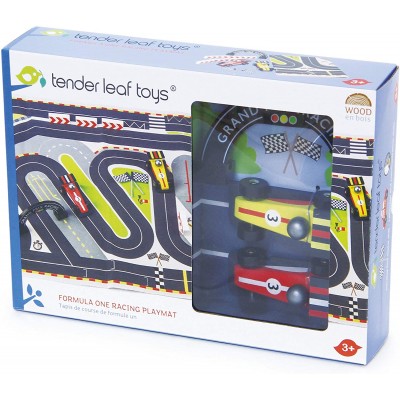 Tender Leaf Toys  - Formula One Racing Playmat