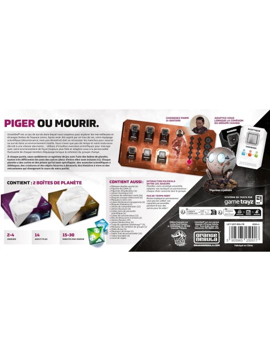 Lucky Duck - Unsettled, jeu de base (Französische Version)