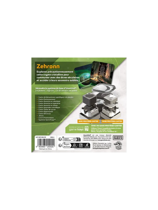 Lucky Duck - Unsettled, extension Planète 3 Zehronn