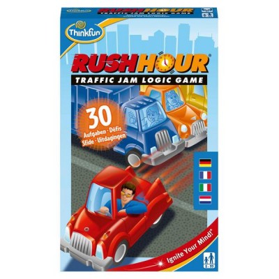 ThinkFun Rush Hour - The famous 30 challenge logic game