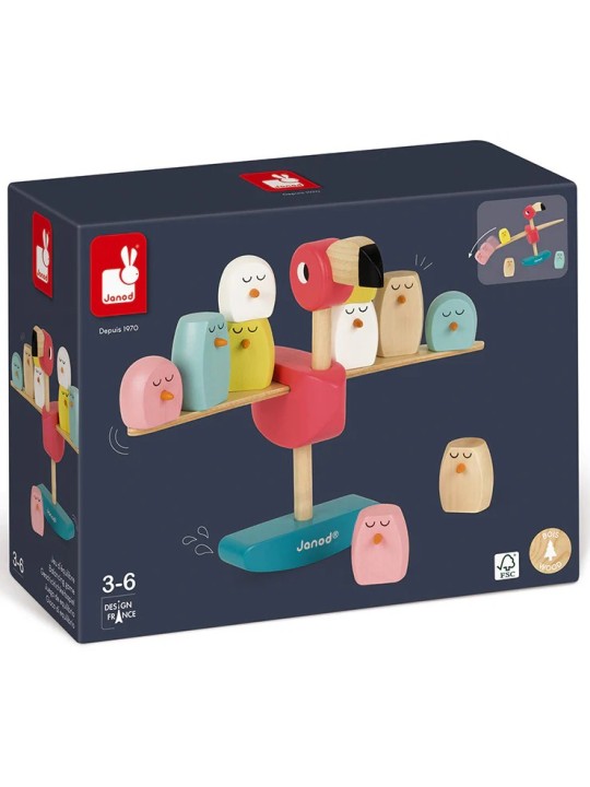 Janod - Jeu d'équilibre flamant rose