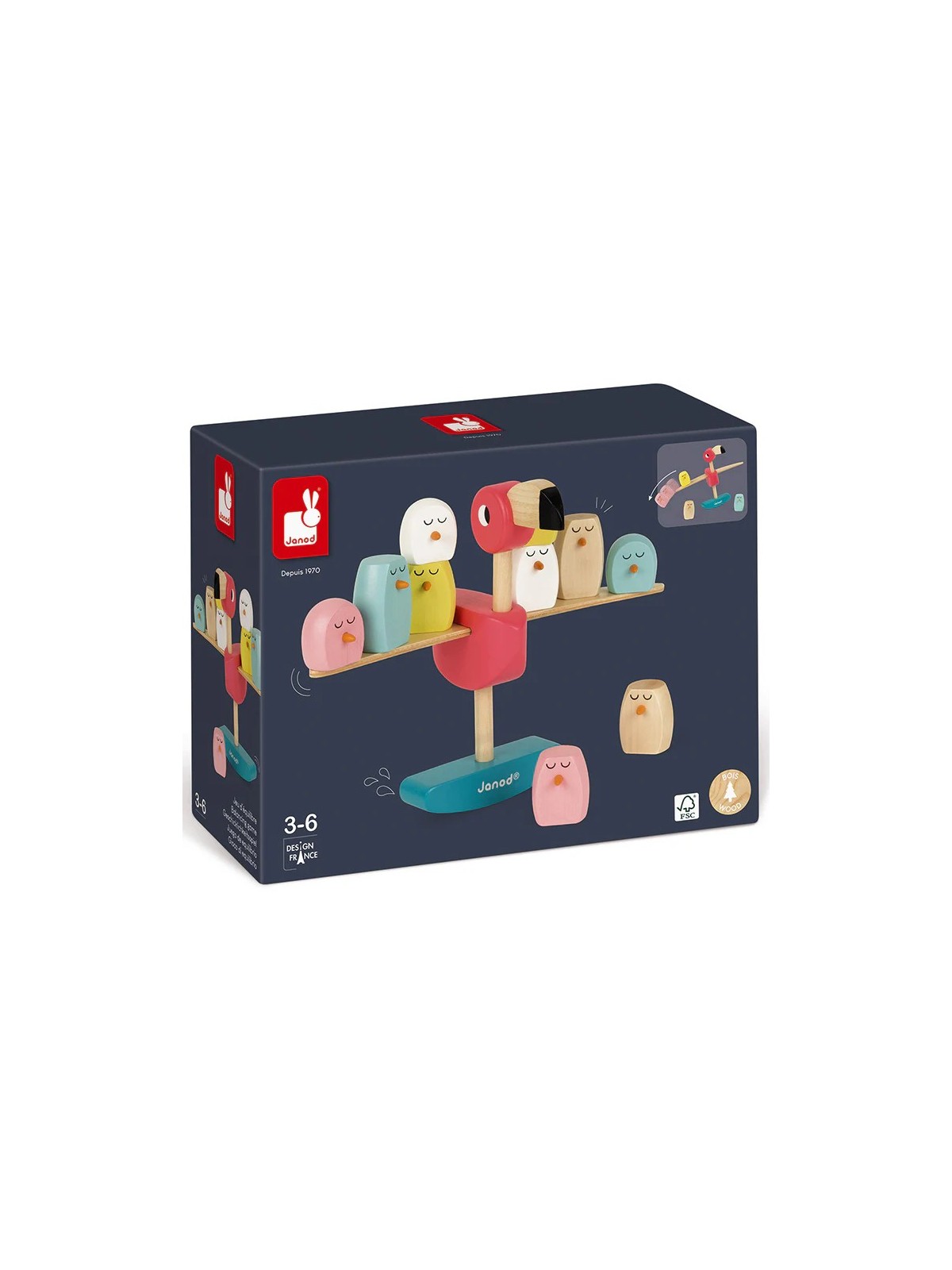 Janod - Flamingo-Balance-Spiel