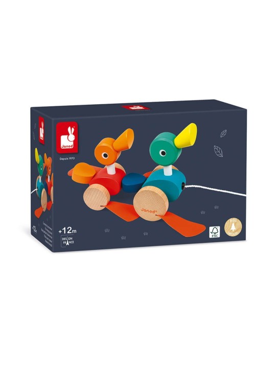 Janod - Pull-Along Ducks