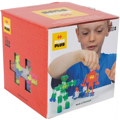 Plus Plus - PLAY Neon Box (600 pieces)