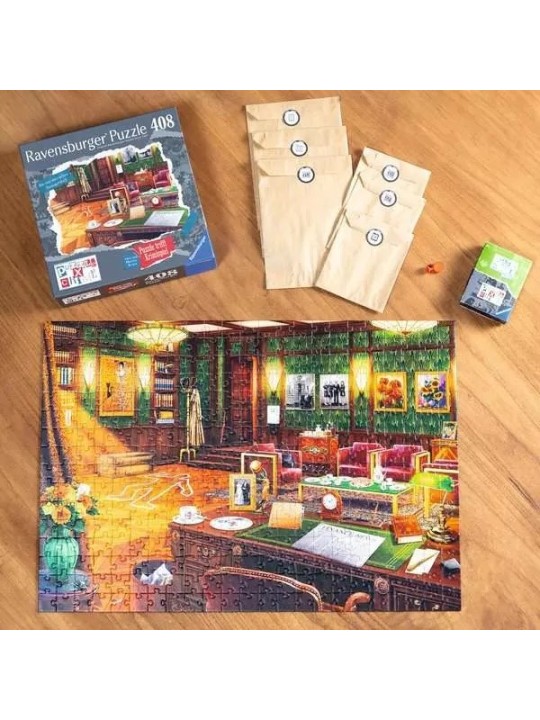 Ravensburger - Puzzle x Crime 408 tlg. Ein mörderischer Geburtstag