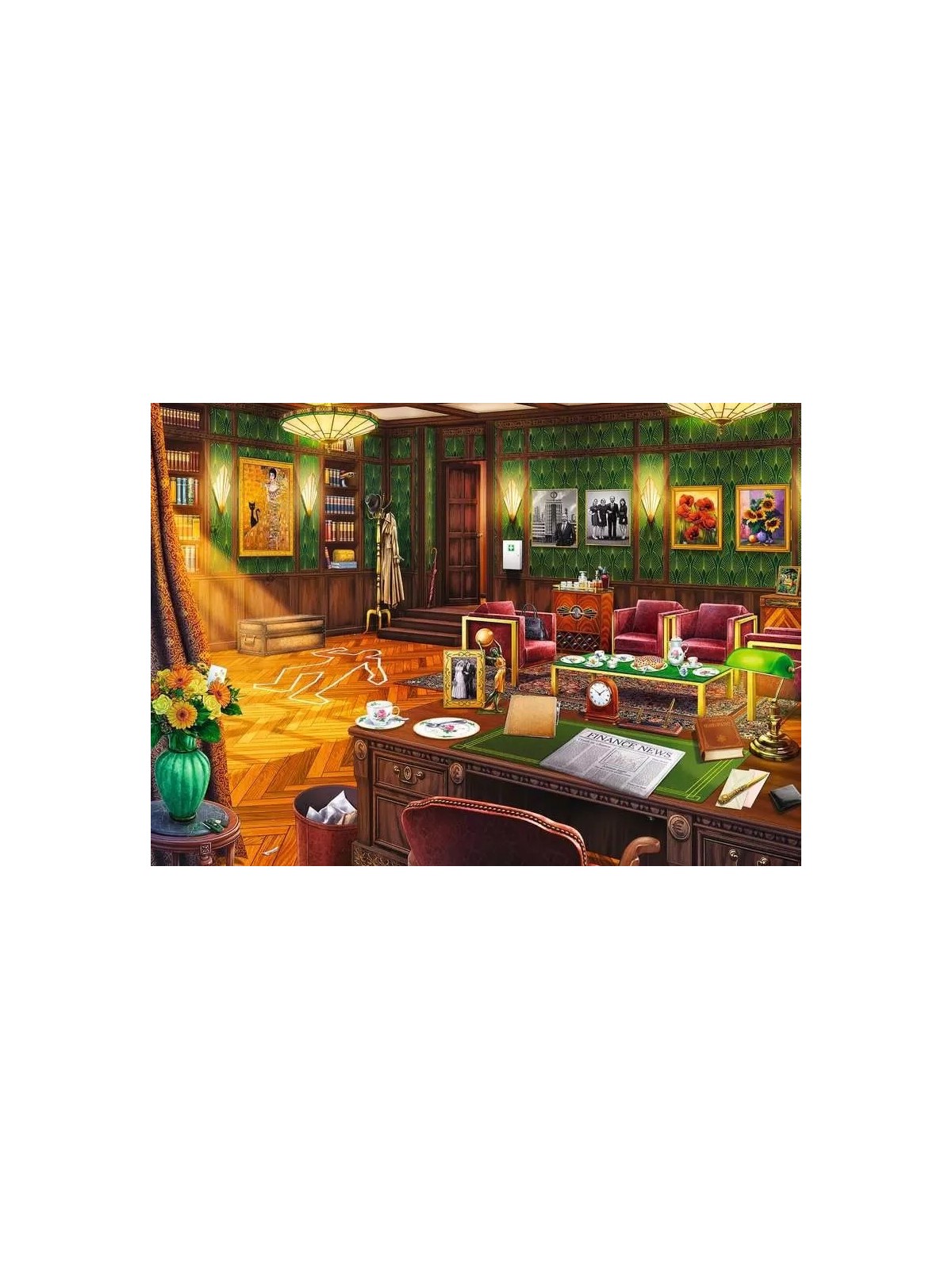 Ravensburger - Puzzle x Crime 408 tlg. Ein mörderischer Geburtstag (Allemand)