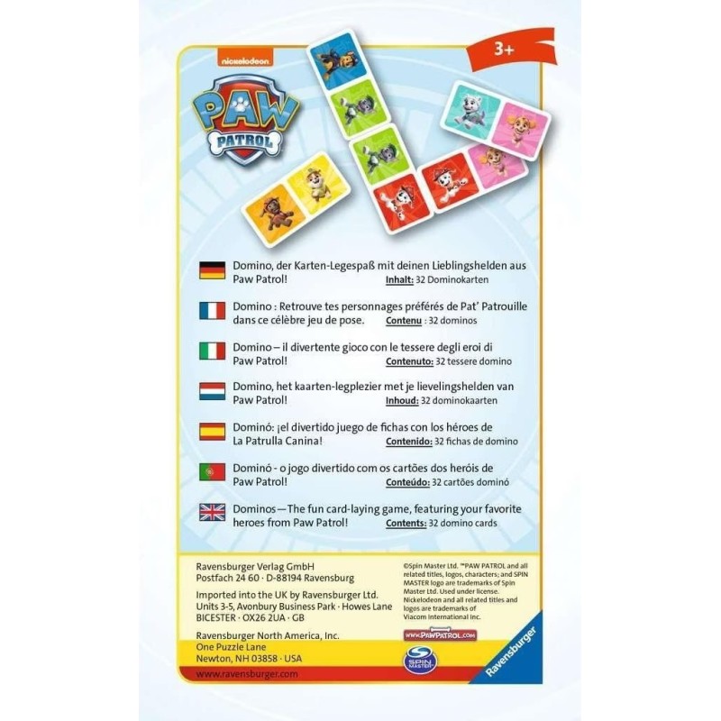 Ravensburger - Domino Paw Patrol