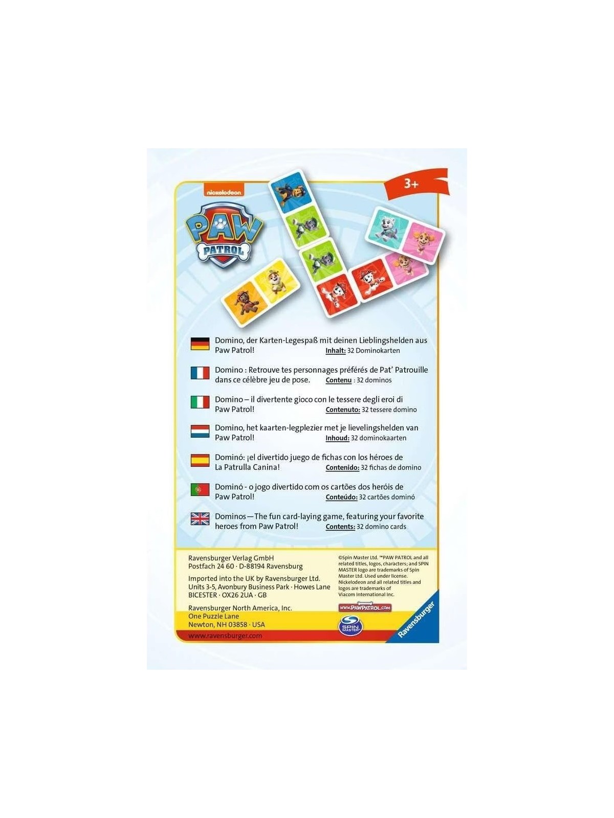 Ravensburger - Domino Paw Patrol