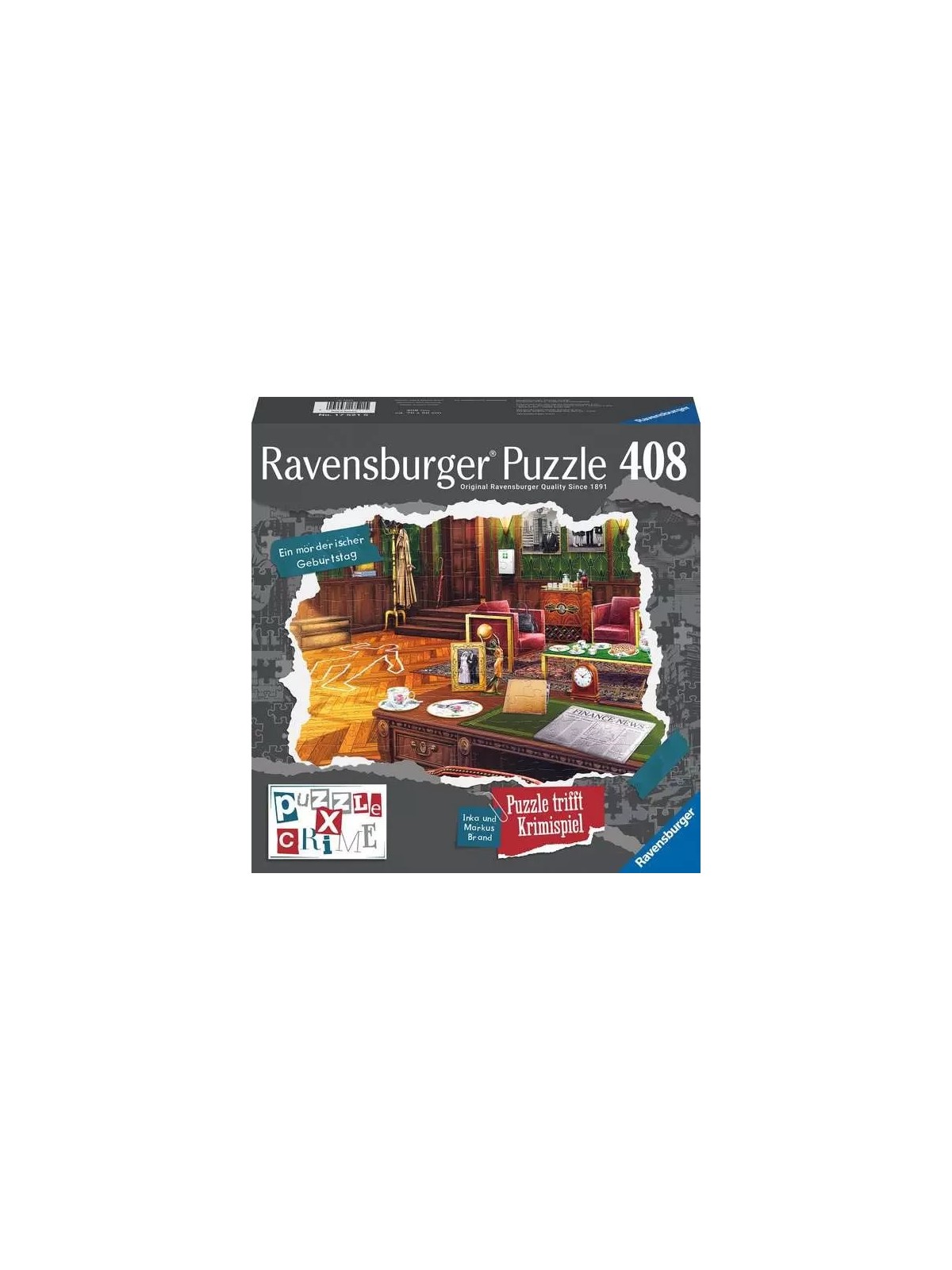 Ravensburger - Puzzle x Crime 408 tlg. Ein mörderischer Geburtstag (Allemand)