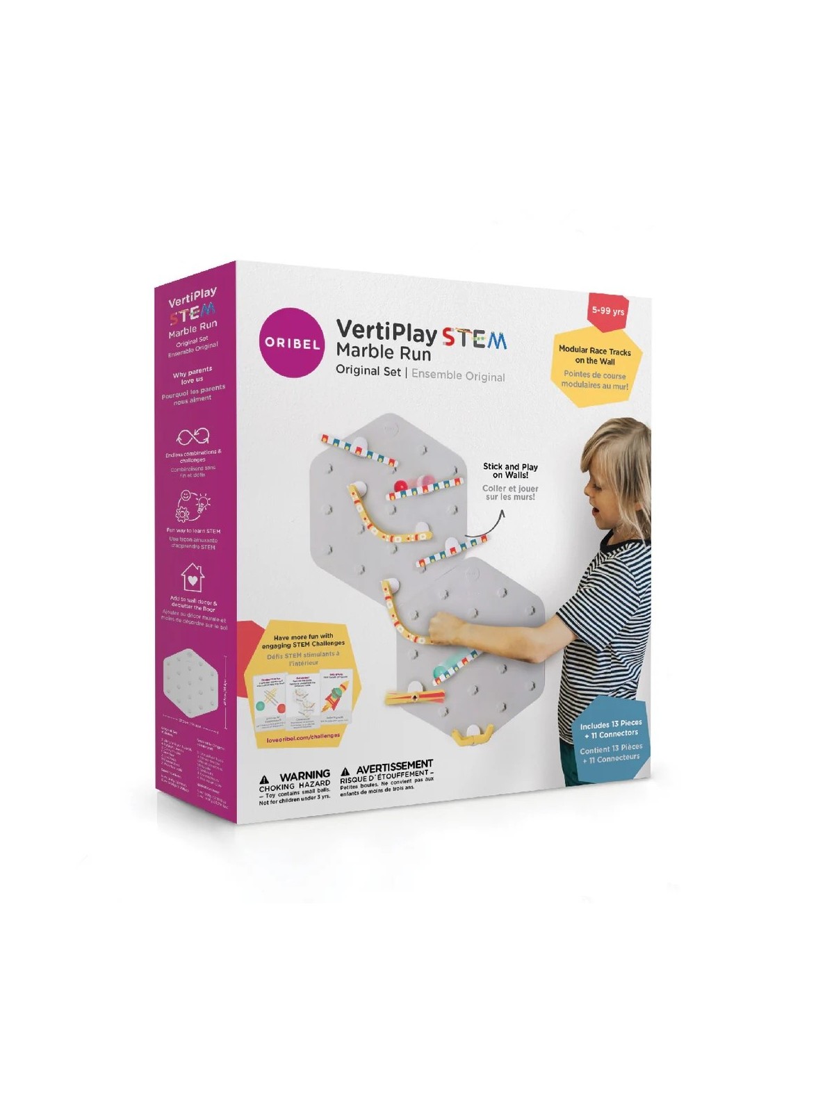 Oribel - VertiPlay STEM Marble Run Original Set