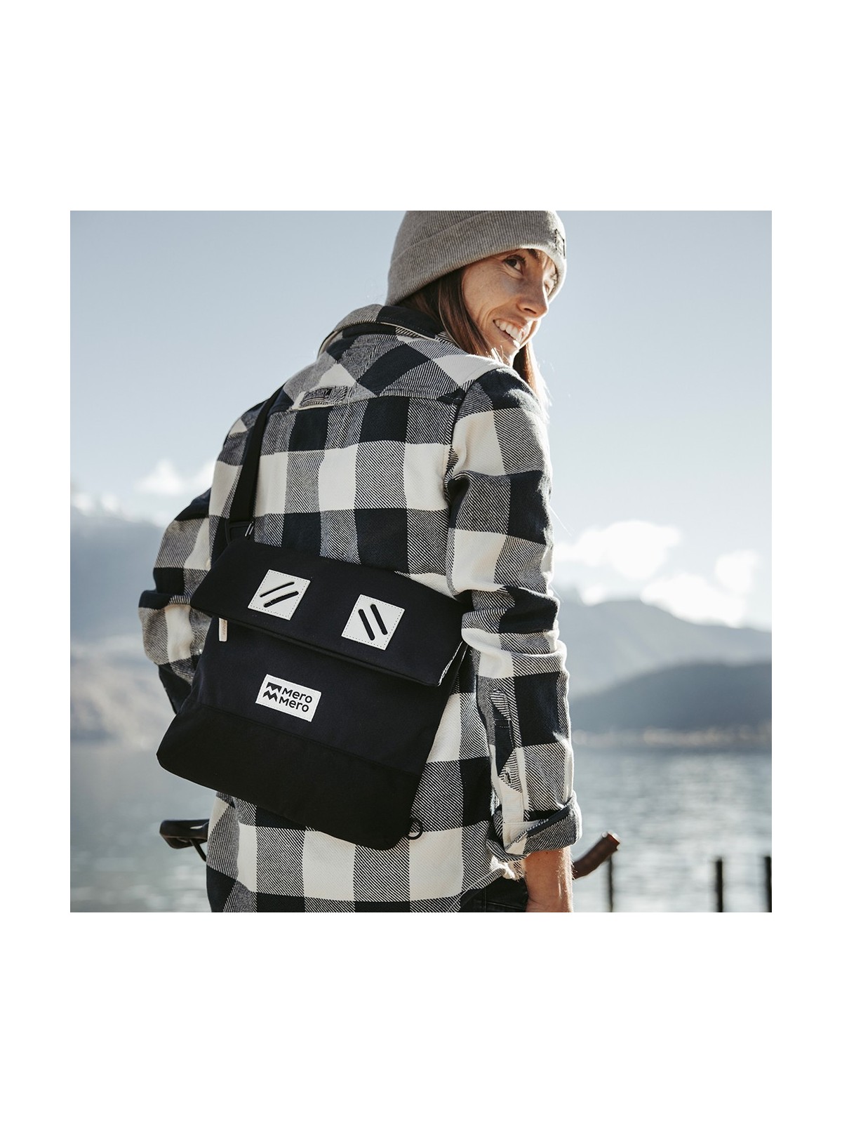 MeroMero - Multifunktionale Tasche Meije Navy Blue