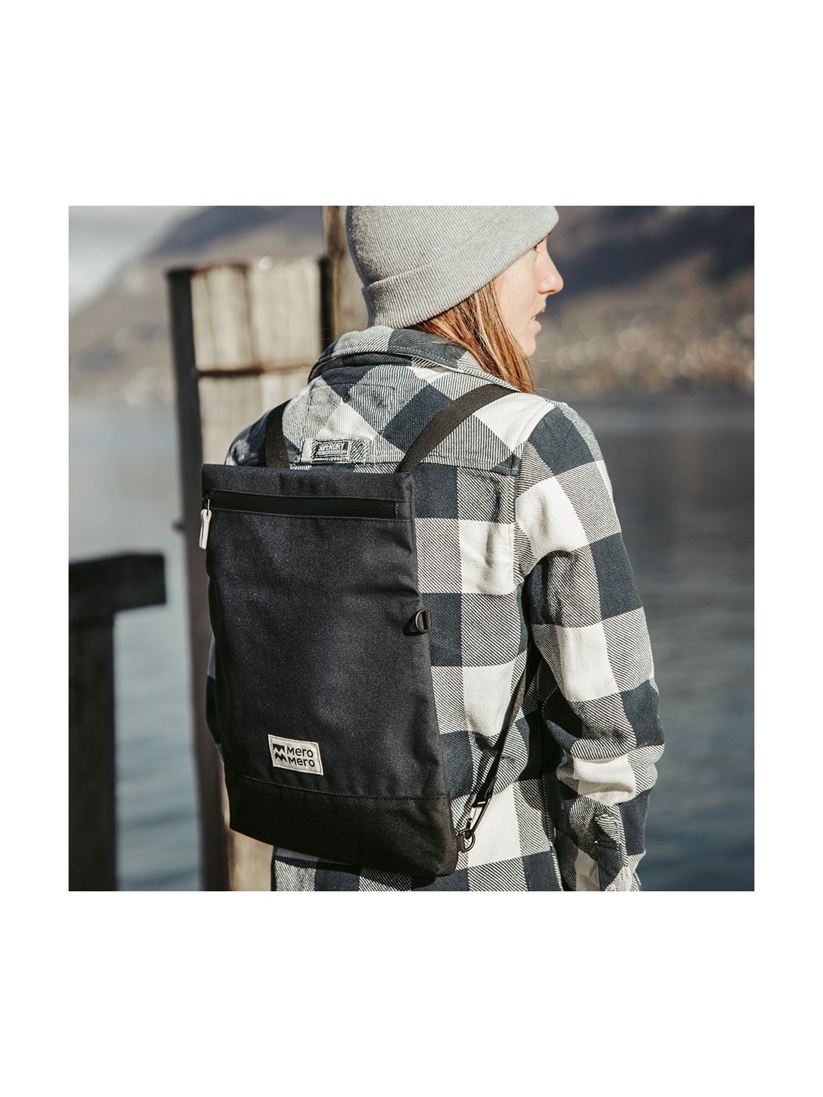 MeroMero - Multifunktionale Tasche Meije Navy Blue