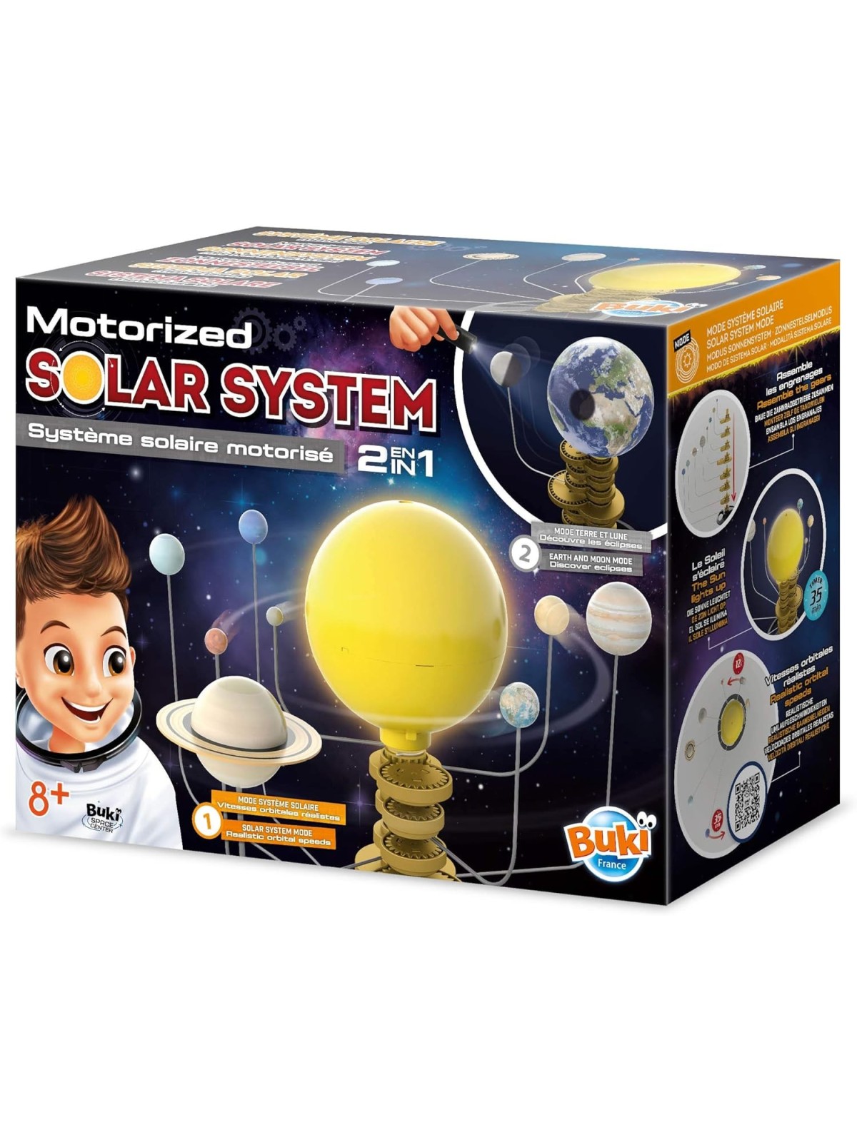 Buki – Motorisiertes Sonnensystem
