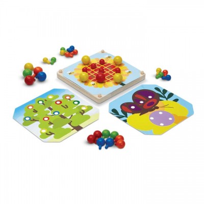 Plan Toys - Panneau créatif 5 couleurs