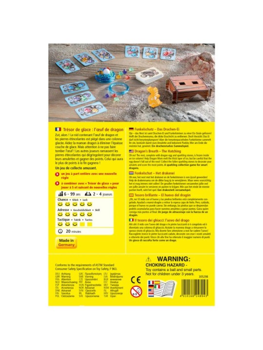 Haba - Trésor de glace, l'oeuf de dragon