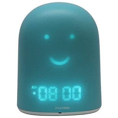 UrbanHello REMI Baby monitor and smart alarm clock, Blue...