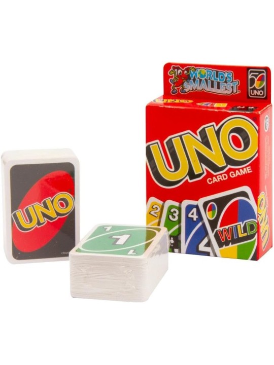 World's Smallest - Mini UNO Card Game