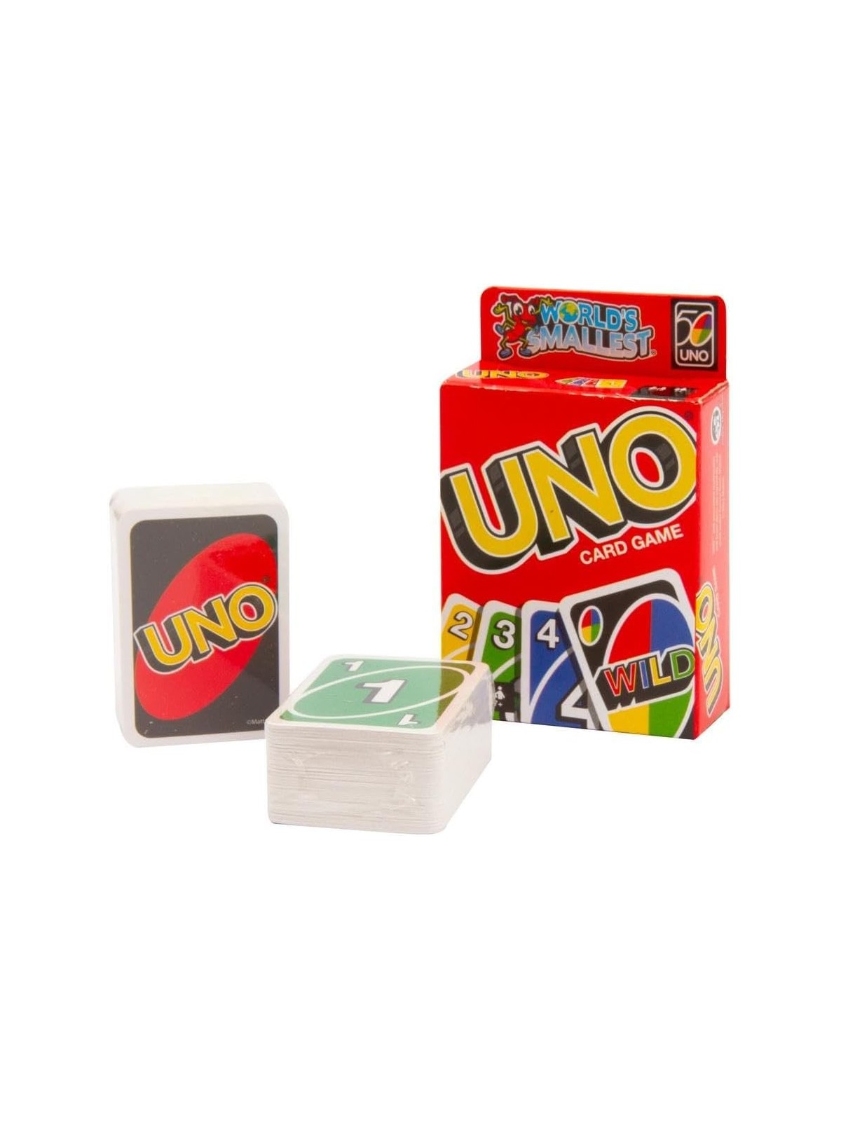 World's Smallest - Jeu de cartes UNO miniature