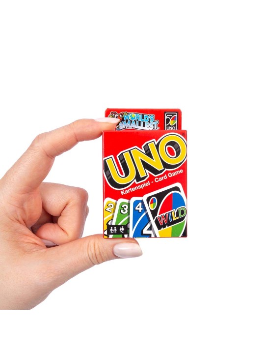 World's Smallest - Mini UNO Kartenspiel