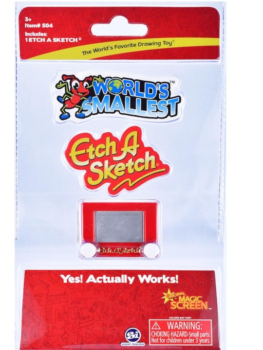 World’s Smallest – Mini-Zeichentablett Etch-A-Sketch