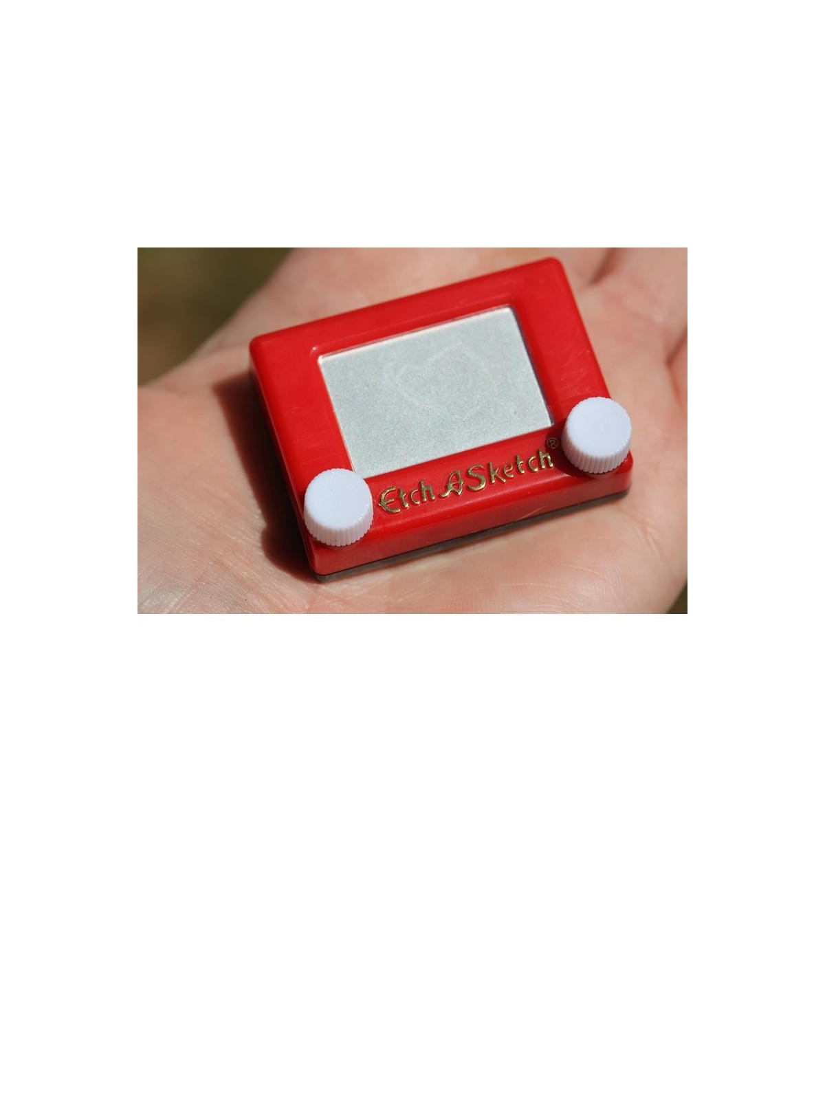 World’s Smallest – Mini-Zeichentablett Etch-A-Sketch