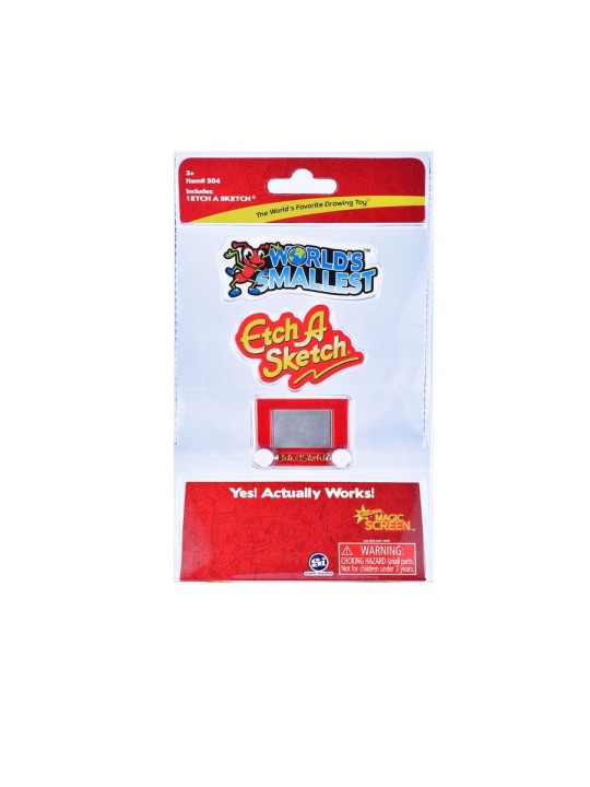 World’s Smallest – Etch-A-Sketch Miniature Drawing Tablet