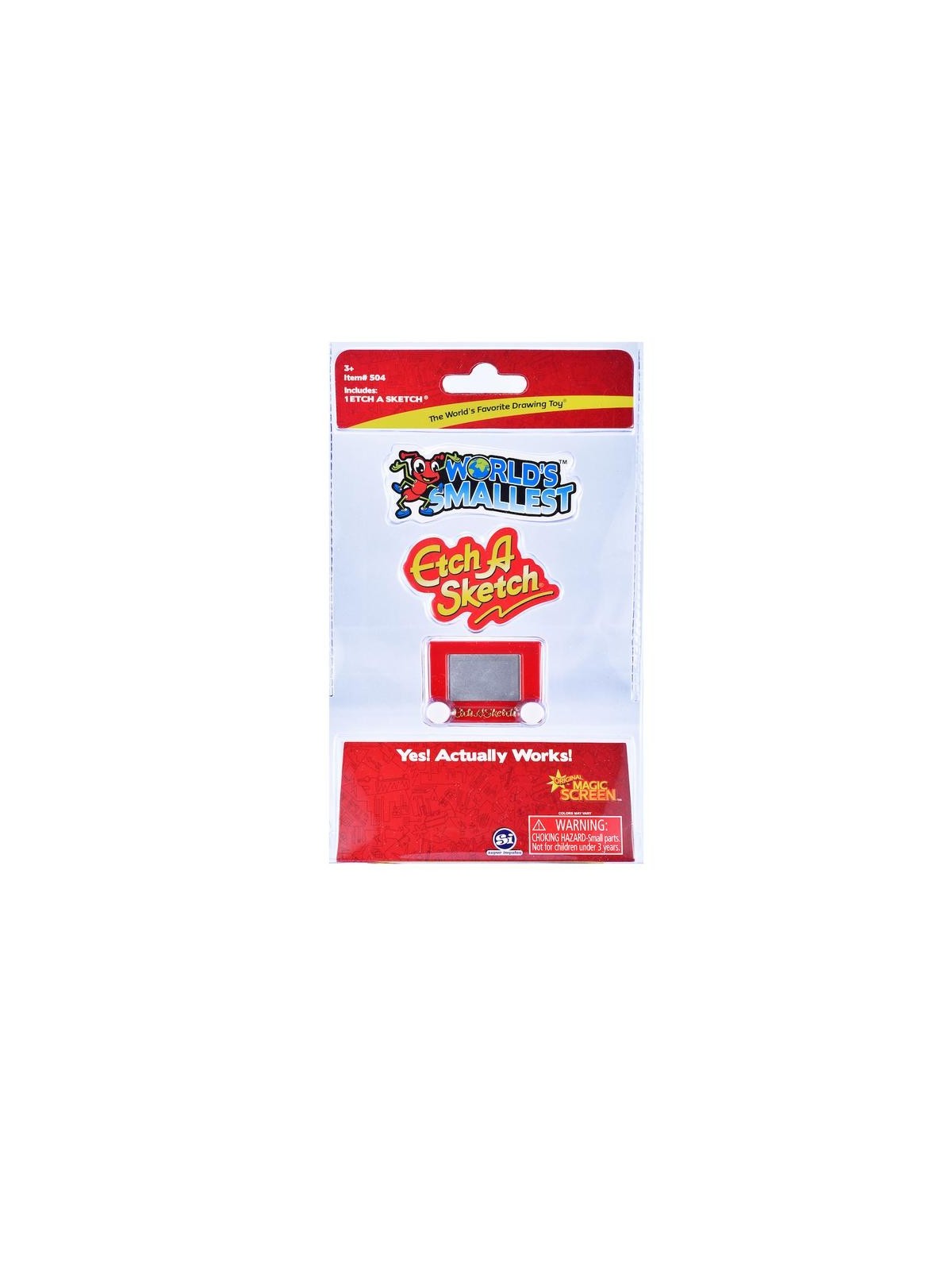 World’s Smallest – Etch-A-Sketch Miniature Drawing Tablet