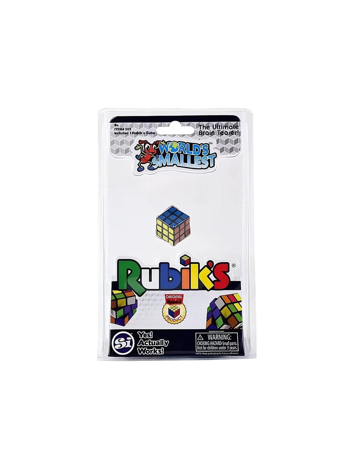 World's Smallest - Rubik's cube 3x3 miniature