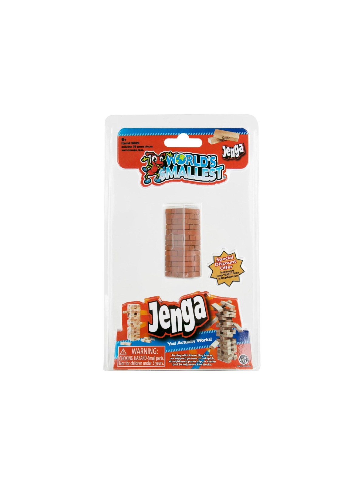 World’s Smallest – Miniatur Jenga Geschicklichkeitsspiel