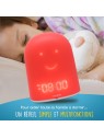 UrbanHello - REMI, smart alarm clock, nightlight and multifunctional baby monitor, pink